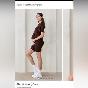 Bumpsuit- the maternity short, size XS, color- chocolate. Brand new with tags.